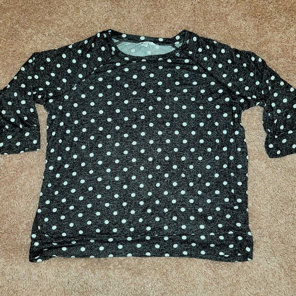 Polka-dot sweater